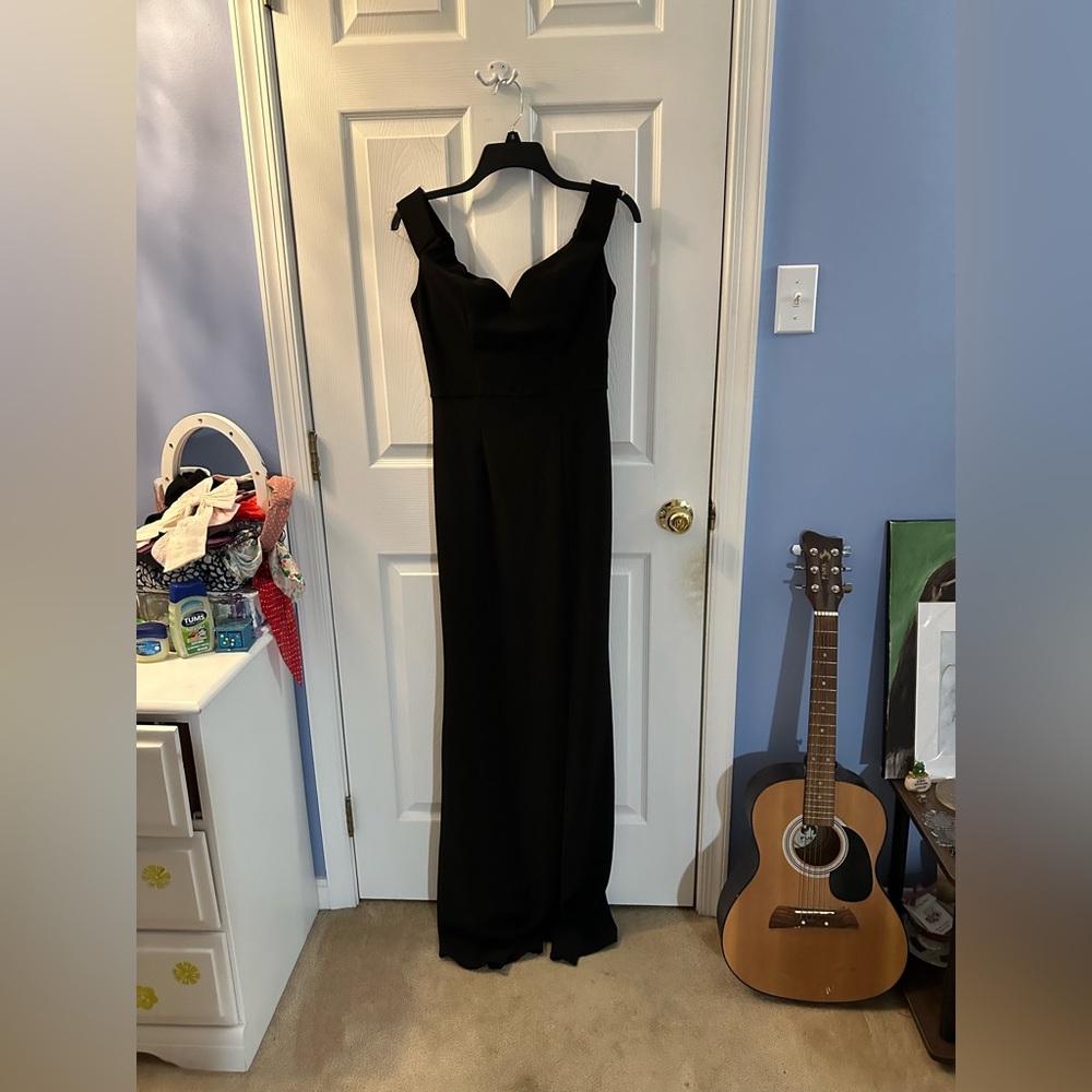 Black formal dress